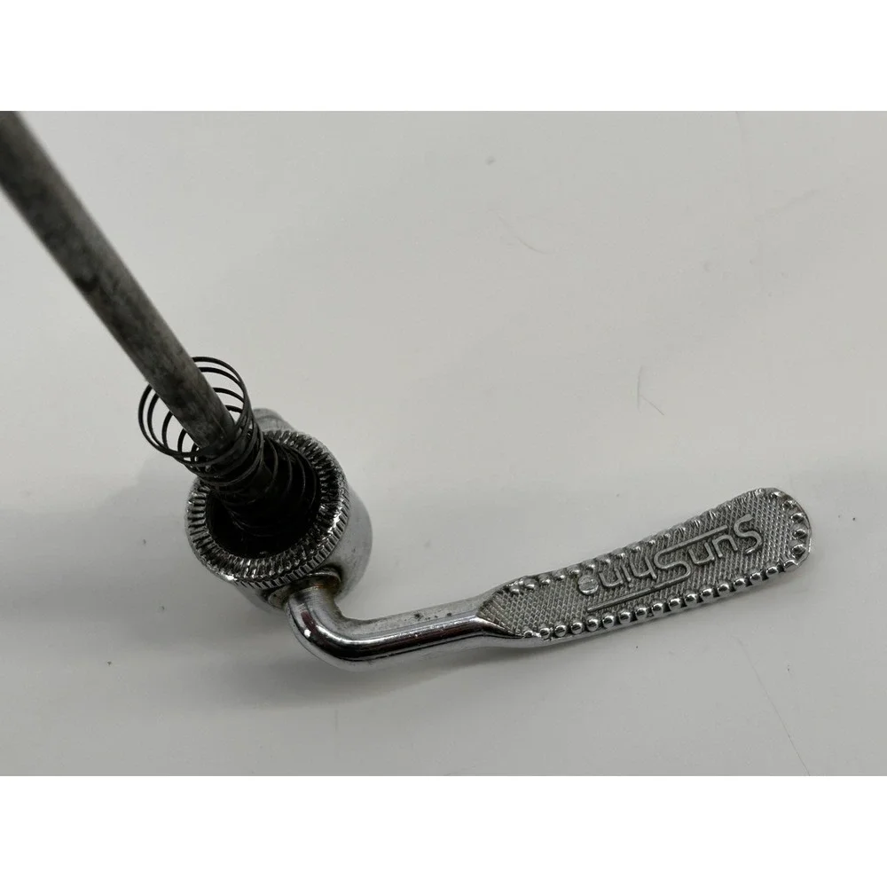 Vintage Sunshine Front Quick Release Skewer Axel Part Silver